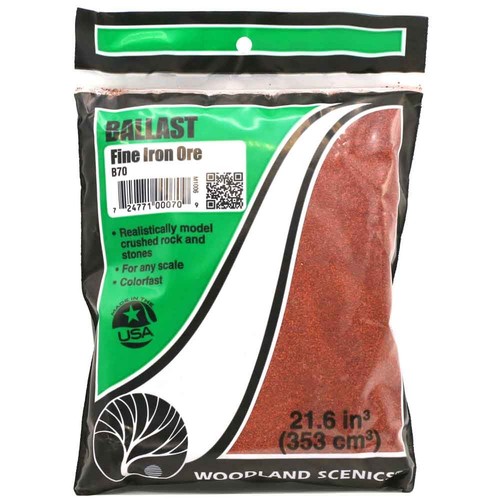 Woodland scenics ballast fine - woodland,